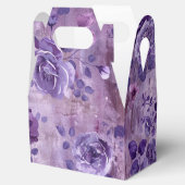 Zachte Paarse Bloem Bedankdoosjes (Geopend)