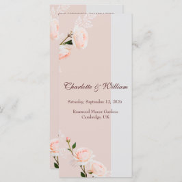 Zachte paarse en grijze effecten met bloemen programma