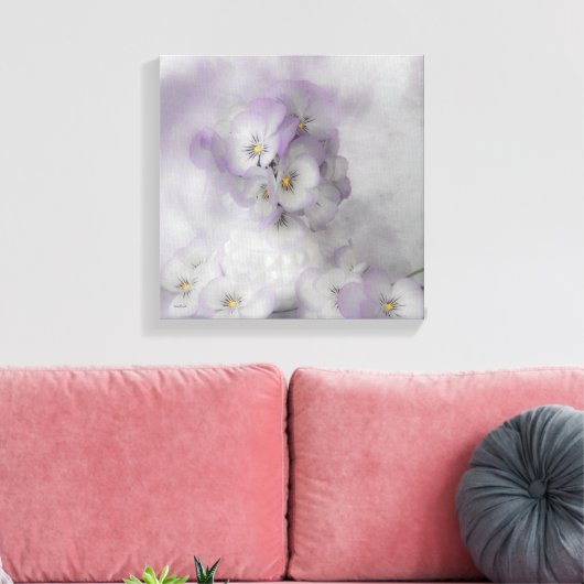 Zachte panelen canvas afdruk (Insitu (Woonkamer))