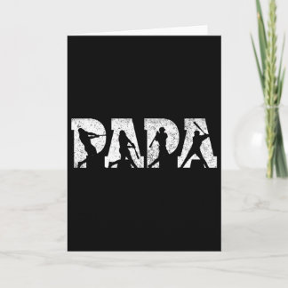 Zachte Papa Zachte Mannen Vaderdag Vintage  Kaart