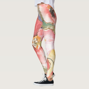 Zachte papaver I Leggings