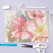 Zachte papaver I Tissuepapier (Craft)