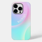 Zachte pasta voor regenbooggradiënt Case-Mate iPhone case (Achterkant)