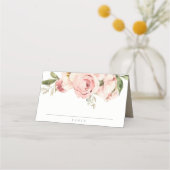 Zachte pasta's Roos Floral Cross Bunch Baptisme (Achterkant)