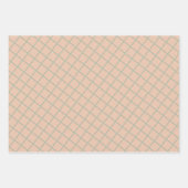 Zachte pastel Elegantie Wrapping Paper Flat Sheet (Voorkant 2)