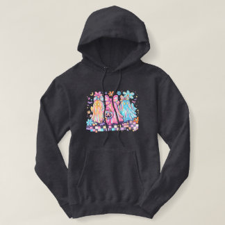 Zachte Pastel Halloween Geesten Hoodie