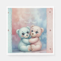 Zachte Pastel Roze & Blauw