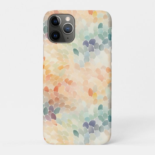 Zachte Pastel Waterverf Abstract Case-Mate iPhone Case (Achterkant)