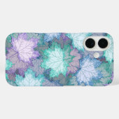 Zachte pastelbladeren Case-Mate iPhone case (Achterkant (horizontaal))