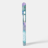 Zachte pastelbladeren Case-Mate iPhone case (Achterkant / Links)