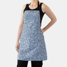 Zachte Pastelblauw & Grijs Witte Bloemrijke Boho P