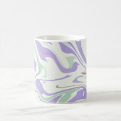 Zachte pastelwervels koffiemok (Center)