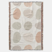 Zachte Pebbles Grid Deken Gezellige Aarde-Geïnspir (Voorkant Verticaal)
