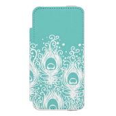 Zachte pekelveren incipio iPhone portemonnee hoesje (Voorkant Agenda)