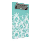 Zachte pekelveren mini klembord (Schuin)