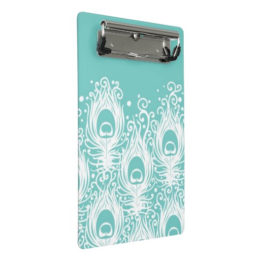 Zachte pekelveren mini klembord (Schuin)