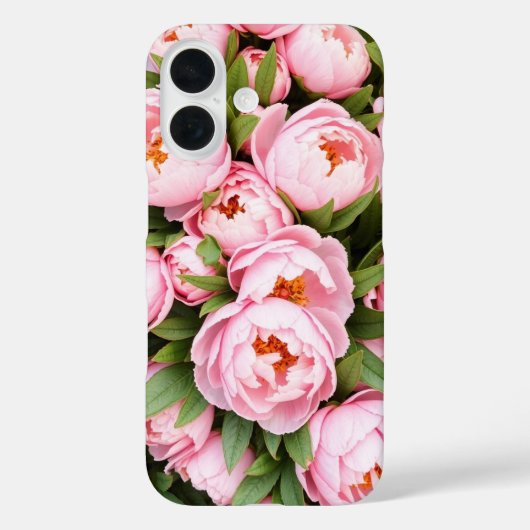 Zachte pioenen Case-Mate iPhone case (Achterkant)