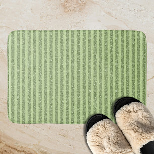 Zachte Pistache Glitter Stijl Minimaal Patroon Badmat