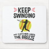 Zachte Pitcher Funny Keep Sweze Breeze Muismat (Voorkant)