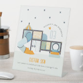 Zachte Play Center Oerwoud Gym Birthday Custom Par Reclamebord Met Voetstuk (Insitu)