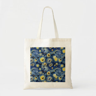 Zachte Poodle Patroon Hond Sjaal Tote Bag