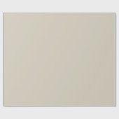 Zachte romige pistache beige cadeaupapier (Vlak)