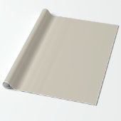Zachte romige pistache beige cadeaupapier (Uitgerold)
