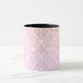 Zachte Roze Droom Mandala-patroonserie Mok (Midden)