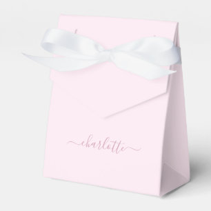 Zachte Roze en Blush Bedankdoosjes