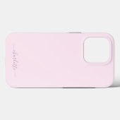  Zachte Roze en Blush Case-Mate iPhone Case (Achterkant (horizontaal))