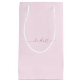  Zachte Roze en Blush Klein Cadeauzakje (Voorkant)