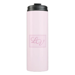  Zachte Roze en Blush Thermal Tumbler Thermosbeker