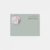 Zachte Roze Flamingo, speciaal aangepast Post-it® Notes (Voorkant)