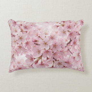 🌸 Zachte Roze Kersenbloesem Lente Elegantie 🌸 Accent Kussen