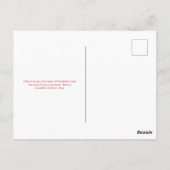 Zachte Roze Roze Moederdag Briefkaart (Achterkant)