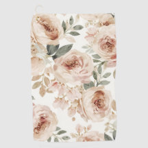Zachte Roze Rozen Aquarel Bloemendruk Botanisch