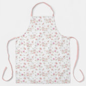 Zachte roze Waterverf ventilator Schort (Voorkant)