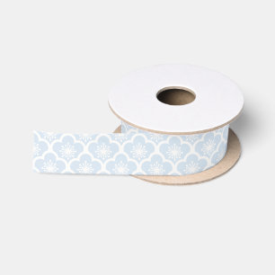 Zachte Sakura Neutraal - Poederblauw Lint