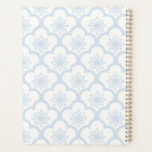 Zachte Sakura Poederblauw - Neutraal Planner (Achterkant)