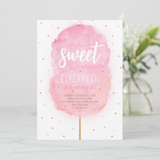 Zachte Sinterklaas Verjaardagsuitnodiging Kaart (Staand voorkant)