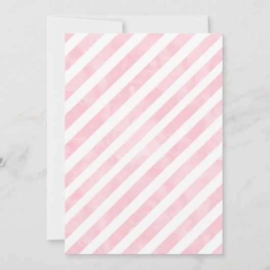 Zachte Sinterklaas Verjaardagsuitnodiging Kaart (Achterkant)