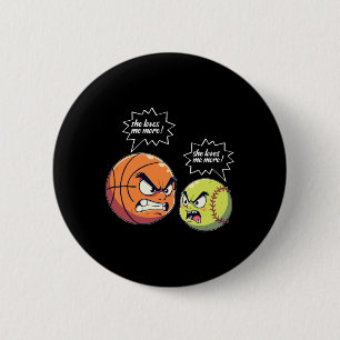 Zachte Sketll Meisje Vrouwen Dochter Zij Houdt Mee Ronde Button 5,7 Cm