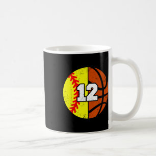 Zachte Sketll Nummer 12 Jersey Grappige 12e Verjaa Koffiemok
