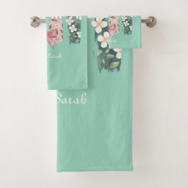 Zachte & Stijlvolle Mama Handdoek Set – Gepersonal