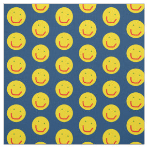 Zachte Sun Happy Face Stof