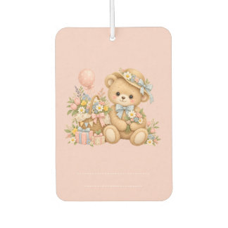 Zachte Teddybeer Feestje Design Luchtverfrisser