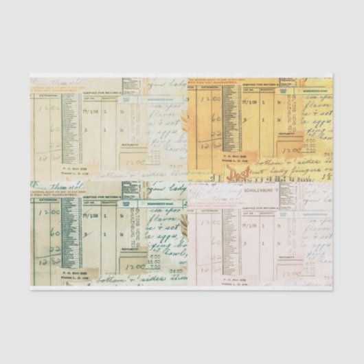 Zachte textuur tissuepapier (Voorkant)