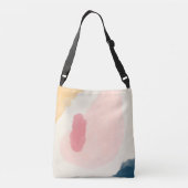 Zachte tinten crossbody tas (Achterkant)