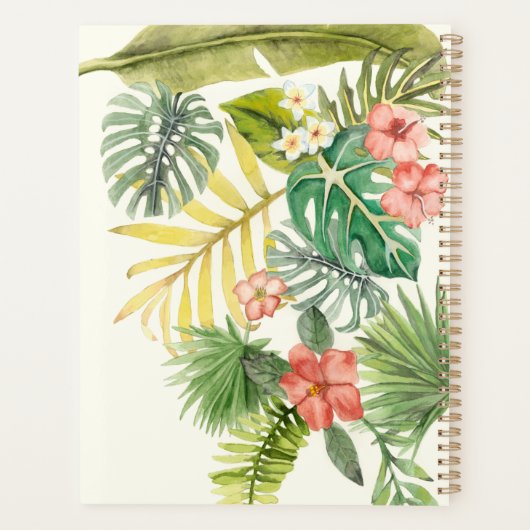 Zachte tropen planner (Achterkant)