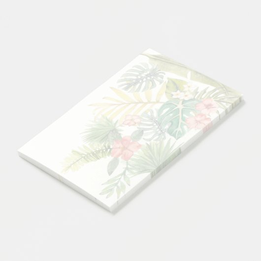 Zachte tropen post-it® notes (Schuin)